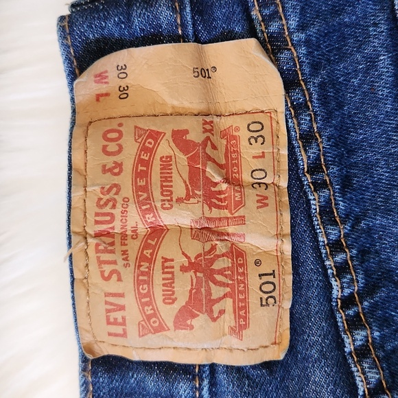 Levi's 501 W30 L30 - Picture 2 of 4